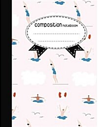 Swimming Composition Notebook (Paperback, NTB)