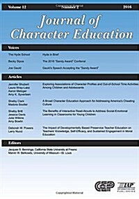 Journal of Character Education Vol 12 Issue 2 2016 (Paperback)