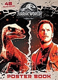 Jurassic World: Fallen Kingdom Poster Book (Jurassic World: Fallen Kingdom) (Paperback)
