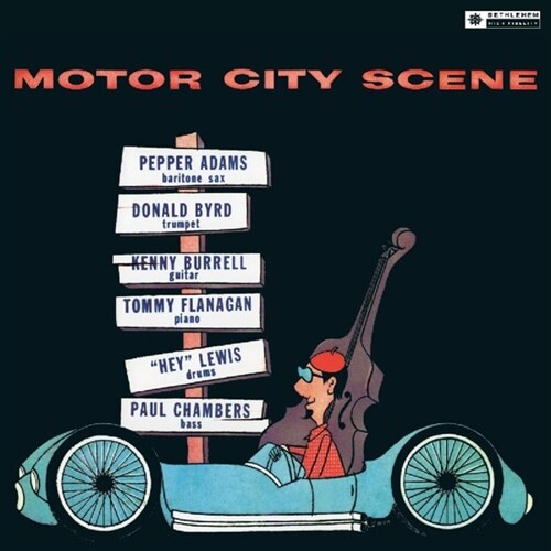 [수입] Pepper Adams & Donald Byrd - Motor City Scene [180g 오디오파일 LP]
