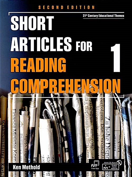 [중고] Short Articles for Reading Comprehension 1 : Student Book (Book + MP3 CD including 학생용 디지털 자료 포함 (Class Boost, 2nd Edition)