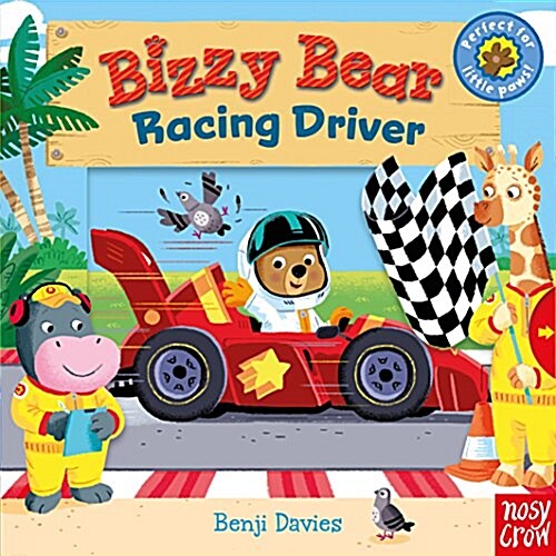 [중고] Bizzy Bear: Racing Driver (Board Book)