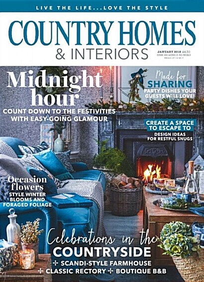 Country Homes & Interiors (월간 영국판): 2018년 01월호