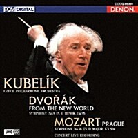 [수입] Rafael Kubelik - 드보르작: 교향곡 9번 신세계, 모차르트: 교향곡 38번 프라하 (Dvorak: Symphony No.9 New World, Mozart; Symphony No.38 Prague) (UHQCD)(일본반)