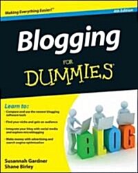 Blogging for Dummies (Paperback, 4th)