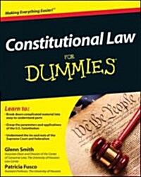 Constitutional Law for Dummies (Paperback)