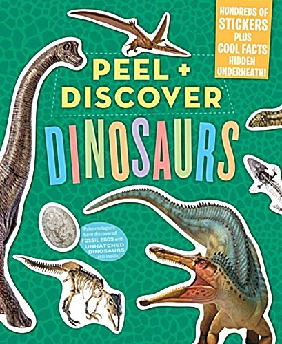 Peel + Discover: Dinosaurs (Paperback)