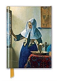 Johannes Vermeer: Young Woman with a Water Pitcher (Foiled Journal) (Notebook / Blank book)