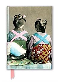Japanese Dancers Wearing Traditional Kimonos (Foiled Journal) (Notebook / Blank book, New ed)