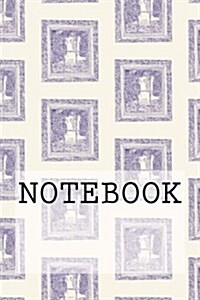 Notebook: Grot Window (Blue), Lake District. Square Paper (6 X 9): Squared Paper Notebook (Paperback)