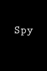 Spy: Notebook (Paperback)