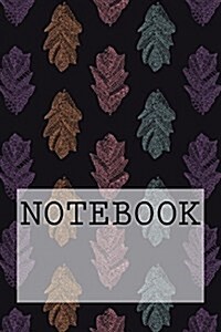 Notebook: Leaves in Dark, Rydal Water, Lake District. Dotted (6 X 9): Dotted Paper Notebook (Paperback)
