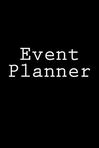 Event Planner: Notebook (Paperback)