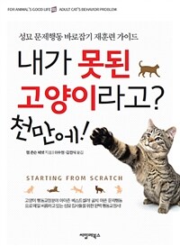 내가 못된 고양이라고? 천만에! :성묘 문제행동 바로잡기 재훈련 가이드 