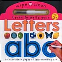 Letters A B C [With Writing Pen] (Board Books)