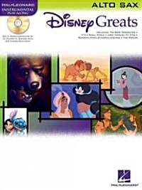Disney Greats: For Alto Sax Instrumental Play-Along Pack (Paperback)