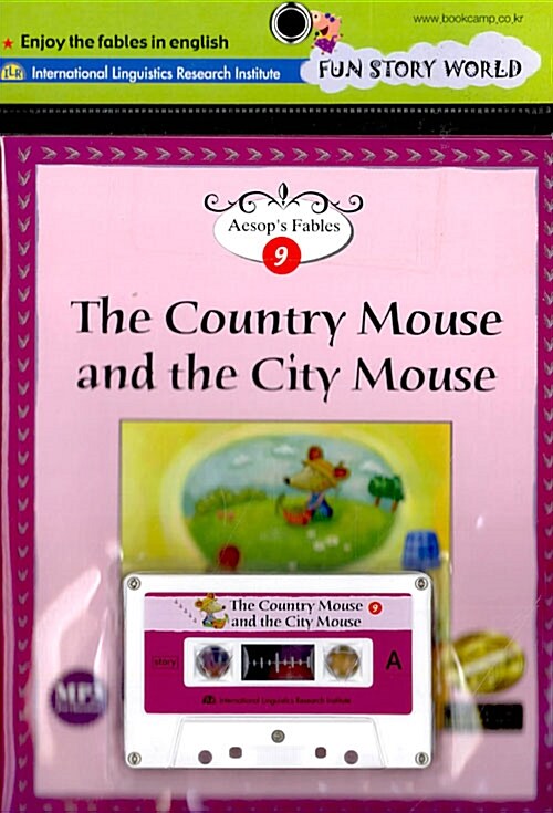 The Country Mouse and The City Mouse (Paperback + Workbook + 테이프 1개)