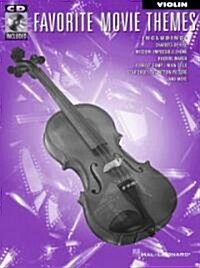 Favorite Movie Themes - Violin (Book/Online Audio) (Paperback)