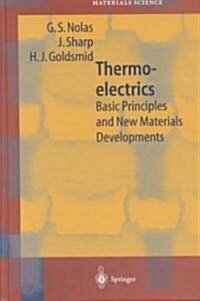 Thermoelectrics: Basic Principles and New Materials Developments (Hardcover, 2001)