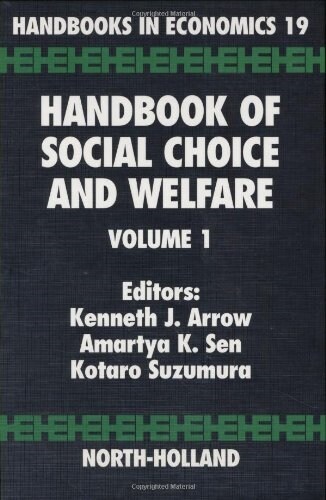 Handbook of Social Choice and Welfare: Volume 19 (Hardcover)