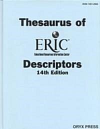 Thesaurus of Eric Descriptors: 14th Edition (Hardcover, 14)