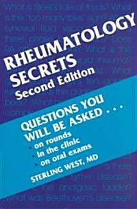 [중고] Rheumatology Secrets (Paperback, 2nd, Subsequent)
