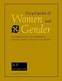 Encyclopedia of Women and Gender (Hardcover)