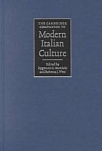 The Cambridge Companion to Modern Italian Culture (Hardcover)