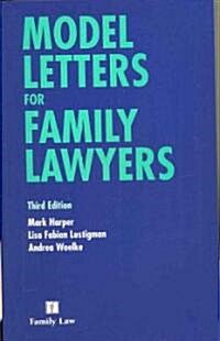 Model Letters for Family Lawyers (Paperback, CD-ROM, 3rd)
