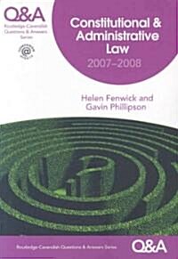 Q&A Constitutional & Administrative Law 2007-2008 (Paperback, 5th)