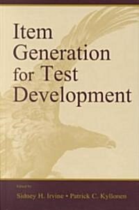 Item Generation for Test Development (Hardcover)