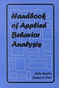 Handbook of Applied Behavior Analysis (Paperback)