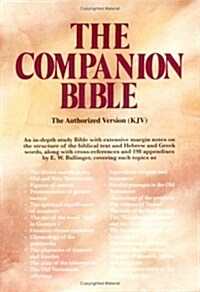 Companion Bible-KJV (Leather, Burgundy Bonded)