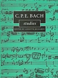 C.P.E. Bach Studies (Hardcover)