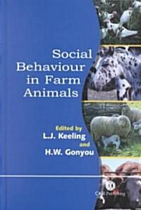Social Behaviour in Farm Animals (Hardcover)