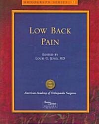 Low Back Pain (Paperback)