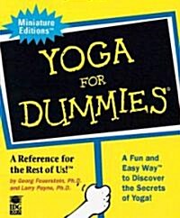 Yoga for Dummies (Hardcover, Mini)