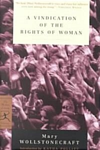 A Vindication of the Rights of Woman: With Strictures on Political and Moral Subjects (Paperback)