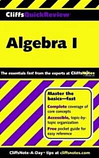 Cliffsquickreview Algebra I (Paperback)