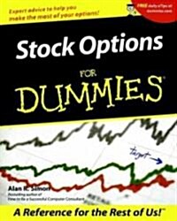 [중고] Stock Options For Dummies (Paperback)
