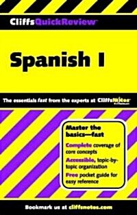 Cliffsquickreview Spanish I (Paperback)