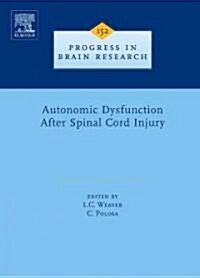 Autonomic Dysfunction After Spinal Cord Injury (Hardcover)