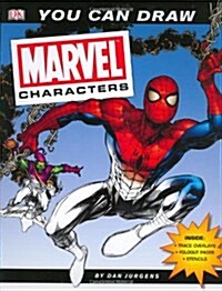 You Can Draw Marvel Characters (Hardcover, Spiral)