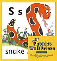 Jolly Phonics Wall Frieze: In Print Letters (Paperback)