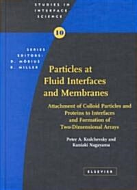 Particles at Fluid Interfaces and Membranes : Attachment of Colloid Particles and Proteins to Interfaces and Formation of Two-Dimensional Arrays (Hardcover)