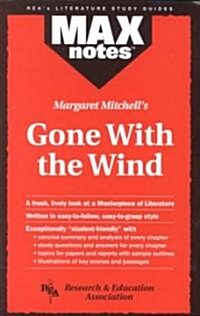 Gone with the Wind (Maxnotes Literature Guides) (Paperback, 5, Revised)
