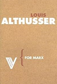 [중고] For Marx (Paperback)