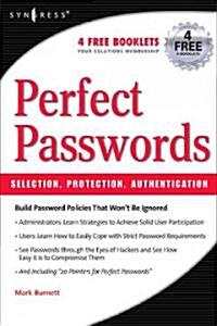 Perfect Password: Selection, Protection, Authentication (Paperback)