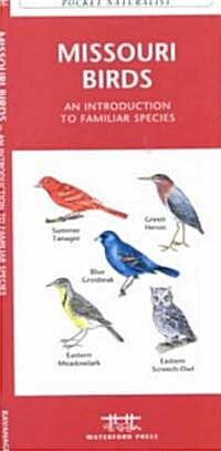 Missouri Birds: A Folding Pocket Guide to Familiar Species (Paperback)