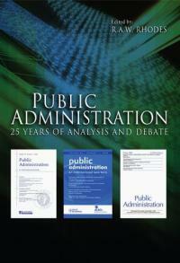 Public administration : 25 years of analysis and debate